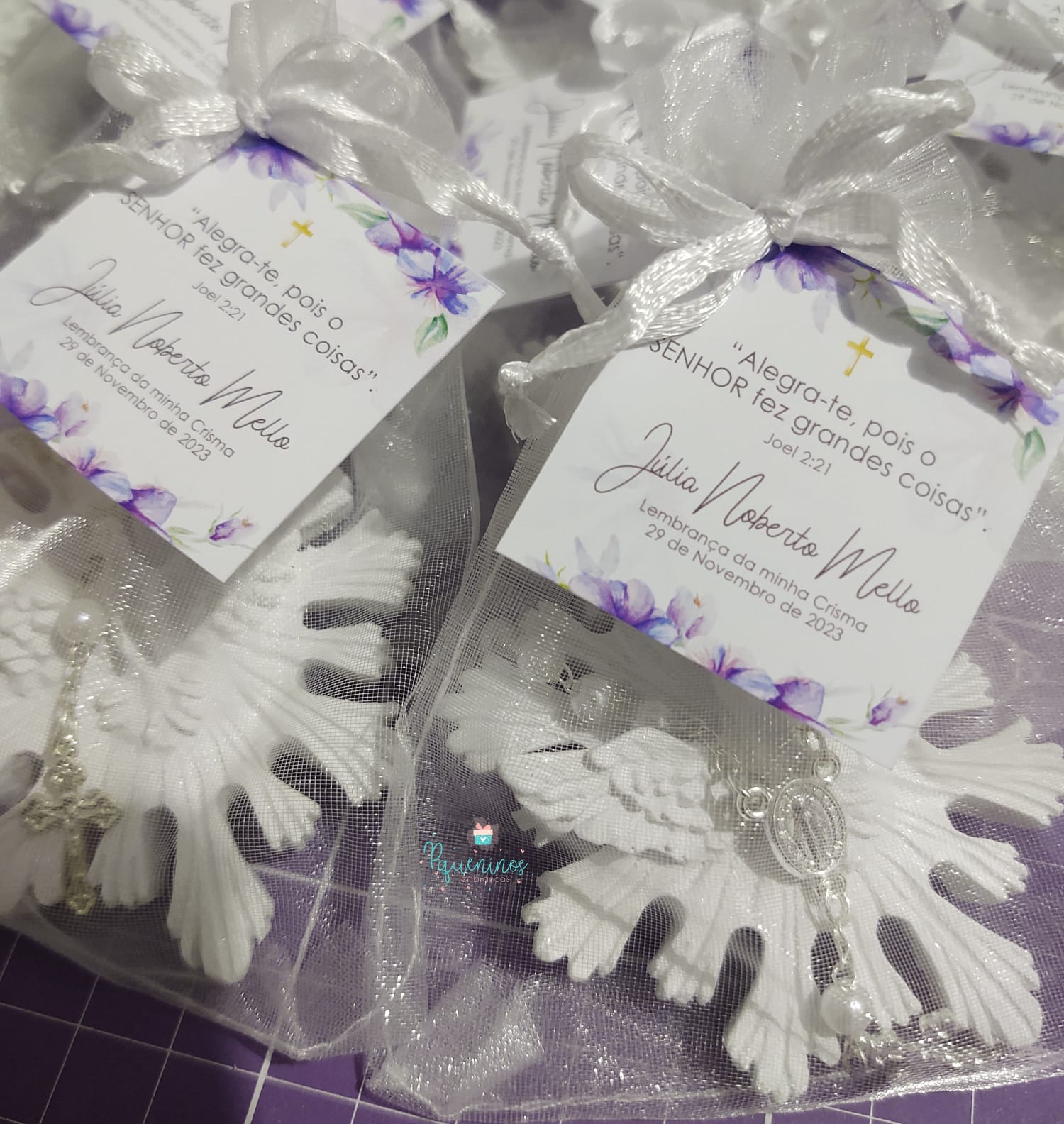 Lembrancinha de Crisma - Divino Espírito Santo