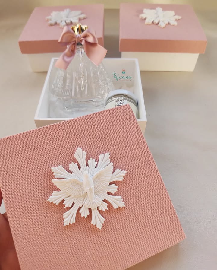 Caixa Convite Padrinhos de Batismo/ Consagração - Imagem 5